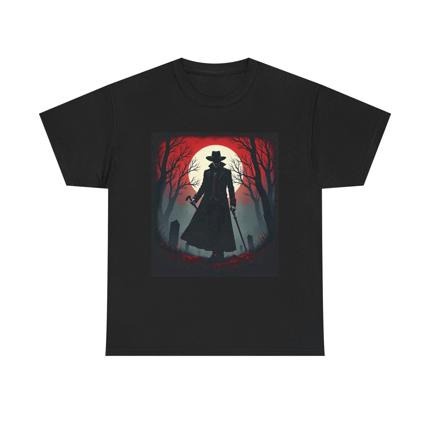 Bloodborne Hunter Unisex Tee, Video Game Shirt, Gamer Gift, Dark Souls T-Shirt, PlayStation Top, Gaming Apparel